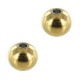 Stainless steel Bead 3mm Gold